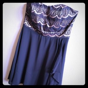 Black & Gold Cocktail Dress